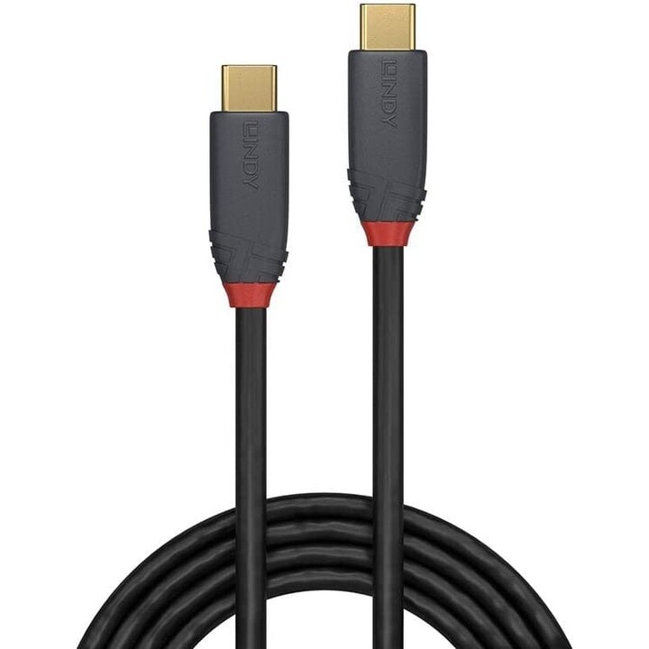LINDY CAVO USB 3.2 TIPO C MM, 5A PD, LINEA ANTHR