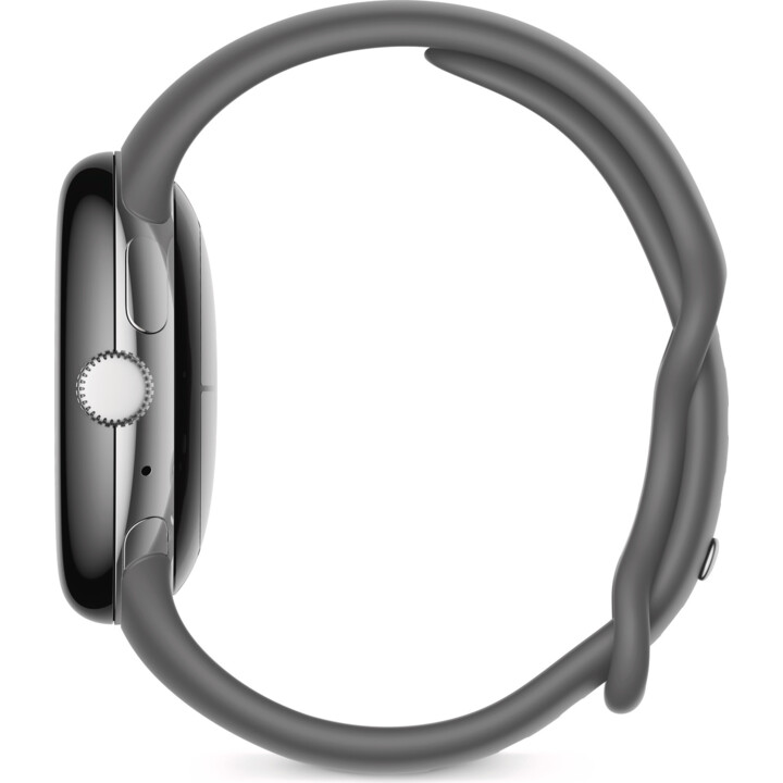 Google Pixel Watch LTE 41 mm argento (argento) e cinturino sportivo grigio (antracite)