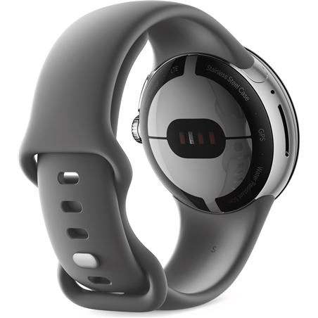 Google Pixel Watch LTE 41 mm argent (argent) et bracelet sport