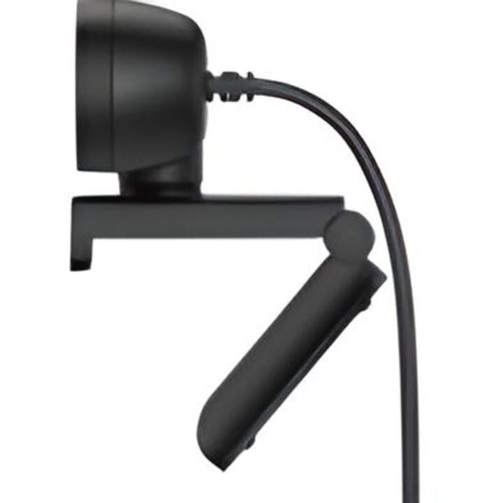 Webcam HP 325 FHD, 5 MP, 1080p, USB, montaggio a clip, correzione automatica, nera