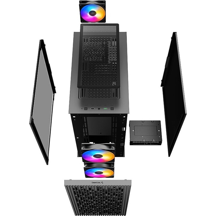 DeepCool MATREXX 40 3FS Tempered Glass - Case/Tower