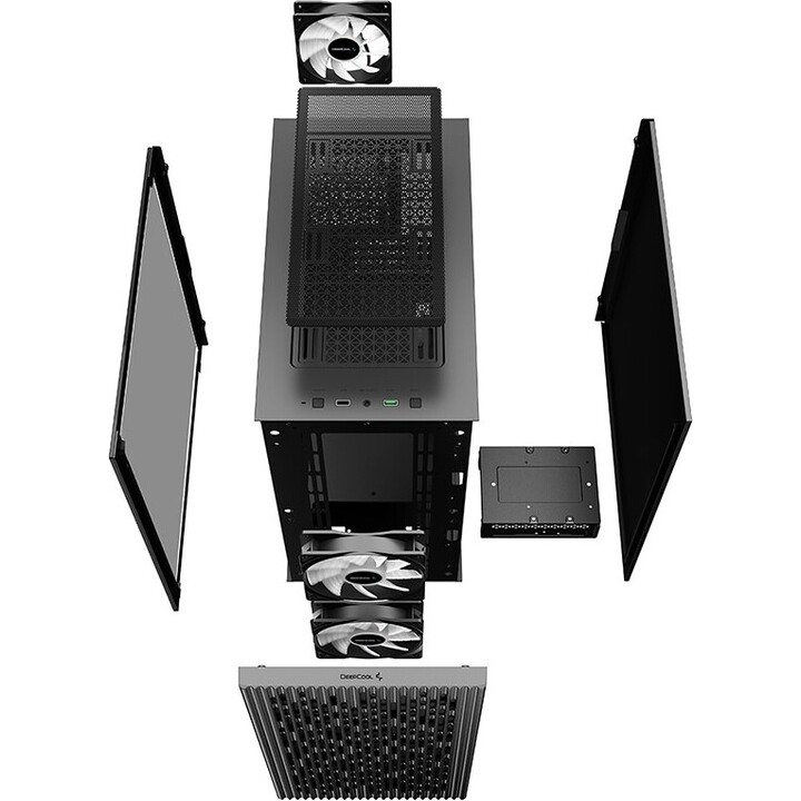 DeepCool MATREXX 40 3FS Vetro temperato - Case/Tower