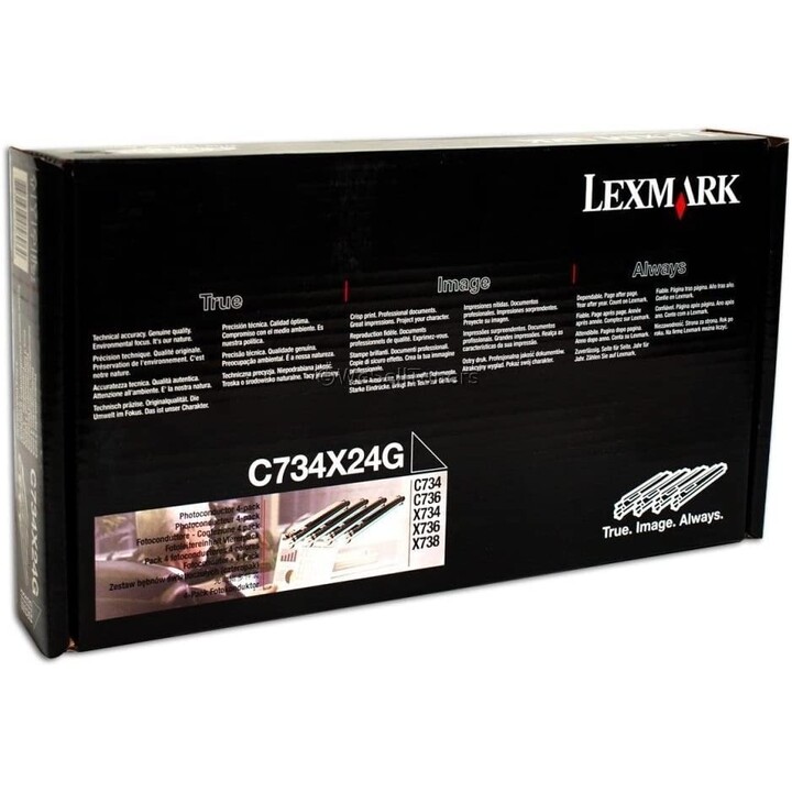 Lxk c/x73x,74x 4-pack 20k pc kit