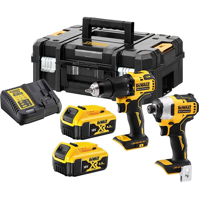 Kit de ferramentas Combo 18V 2x4,0Ah DCK2062M2T DEWALT