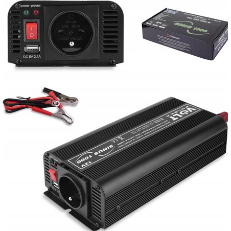 Voltage converter SINUS 500/1000 12/230V