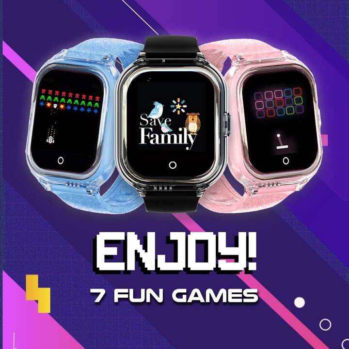 SAVEFAMILY ENJOY SMARTWATCH PINK SF-RJOYR
