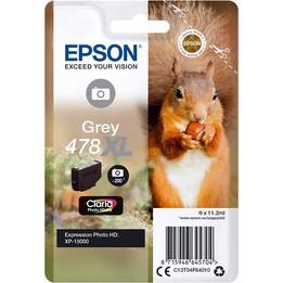 Epson 478XL Squirrel Claria Photo HD cartucho de tinta cinzento
