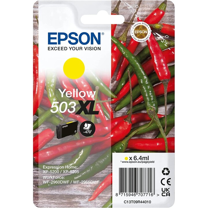 EPSON 503XL Druckerpatrone Gelb