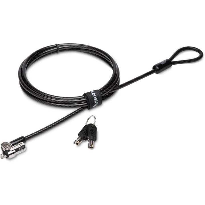 Kensington MicroSaver 2.0 cadeado com chave para portátil preto/prateado