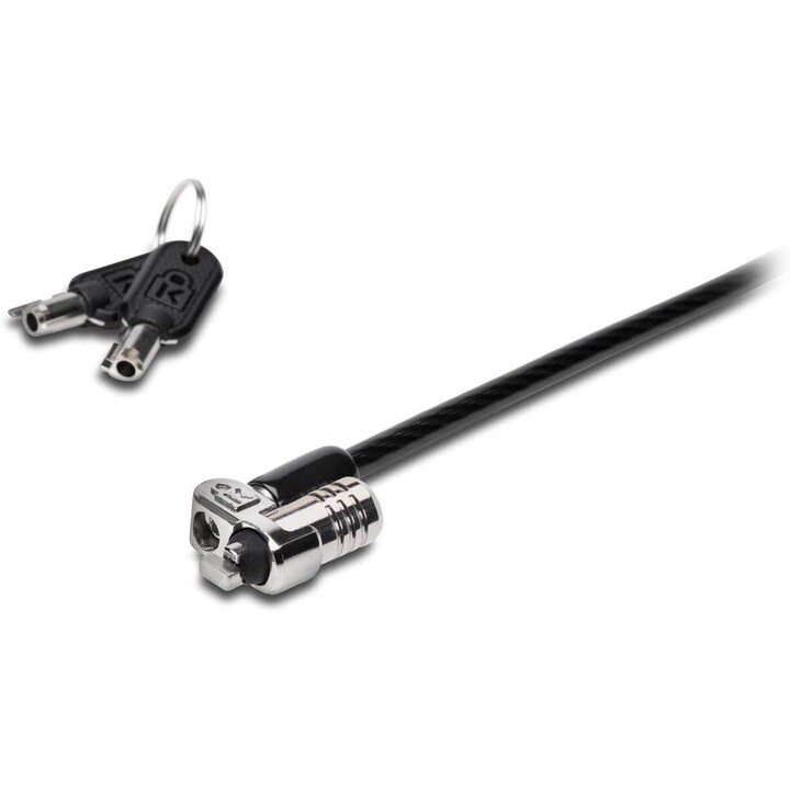Kensington MicroSaver 2.0 cadeado com chave para portátil preto/prateado
