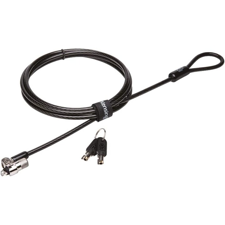 Kensington MicroSaver 2.0 cadeado com chave para portátil preto/prateado
