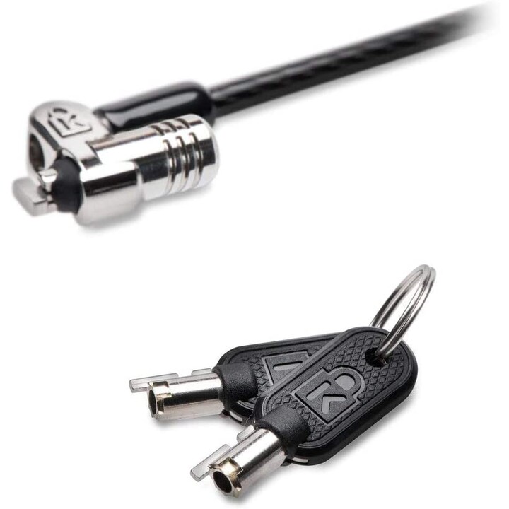 Kensington MicroSaver 2.0 cadeado com chave para portátil preto/prateado