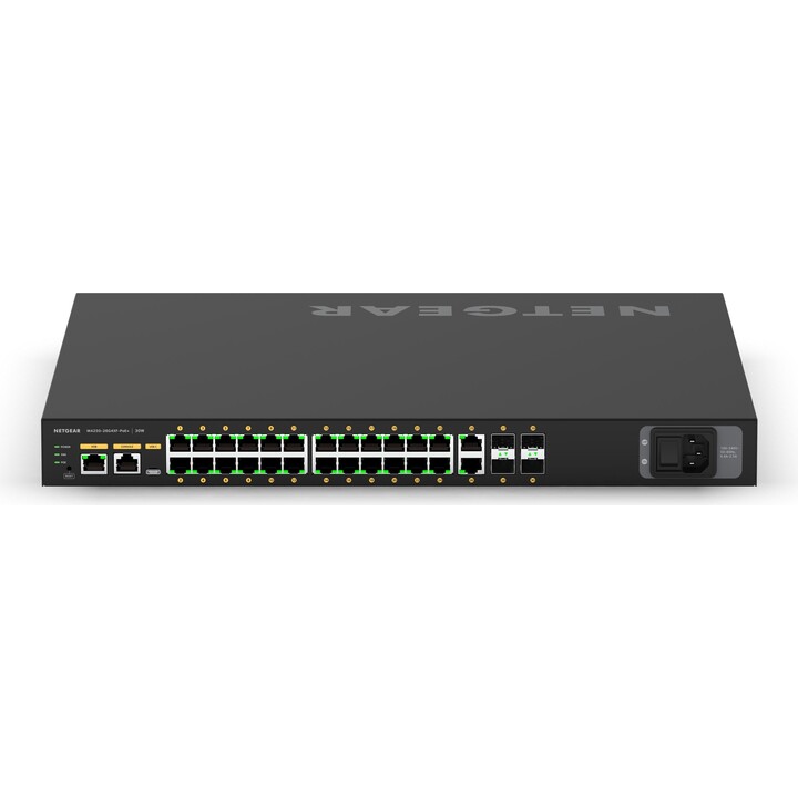 NETGEAR GSM4230PX Gerido L2/L3 Gigabit Ethernet (10/100/1000) Power over Ethernet (PoE) 1U Preto