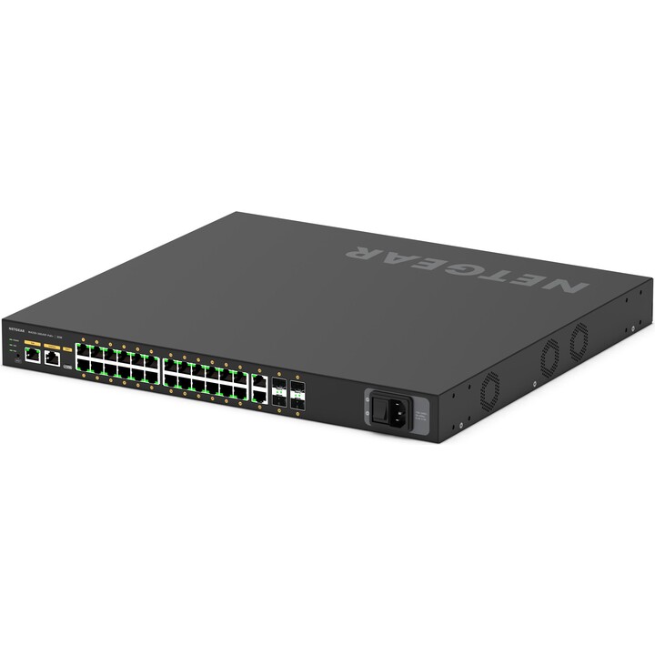 NETGEAR GSM4230PX Gerido L2/L3 Gigabit Ethernet (10/100/1000) Power over Ethernet (PoE) 1U Preto