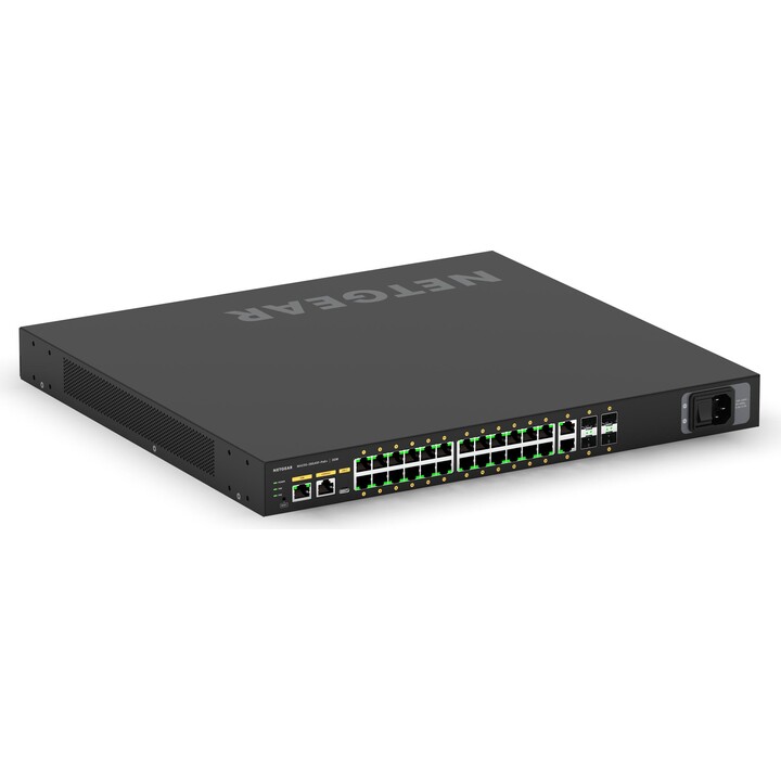 NETGEAR GSM4230PX Gerido L2/L3 Gigabit Ethernet (10/100/1000) Power over Ethernet (PoE) 1U Preto