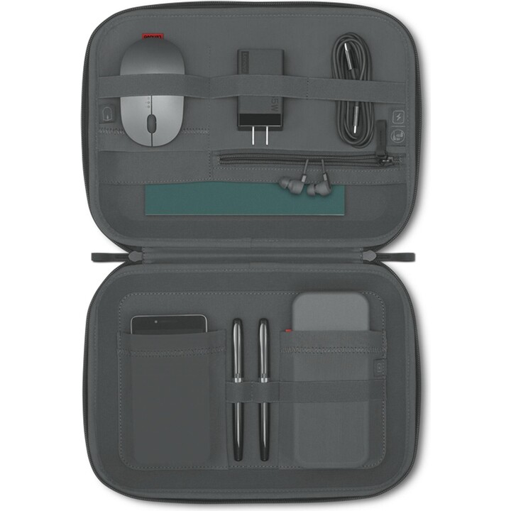 Lenovo Go Tech Accessories Organizer equipment case Classic briefcase/sleeve Grey