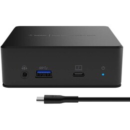 Usb c dual display dock