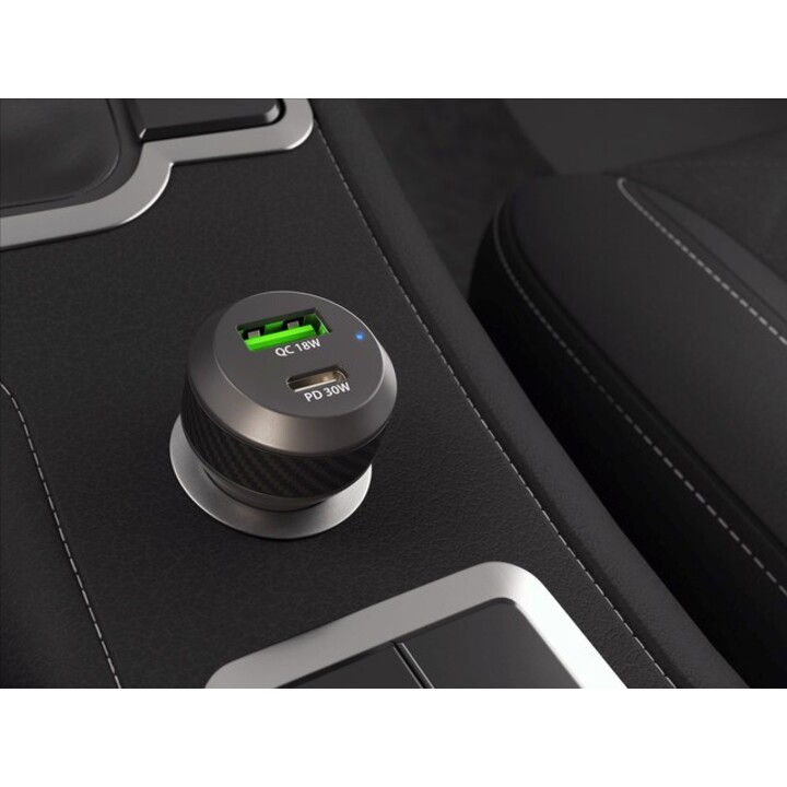 Carregador de carro Natec Coney PD 3.0 84W QC3.0