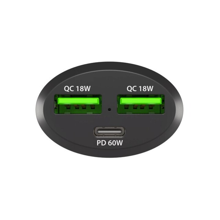 Carregador de carro Natec Coney PD 3.0 84W QC3.0