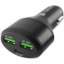 Natec Car Charger Coney PD 3.0 84W QC3.0