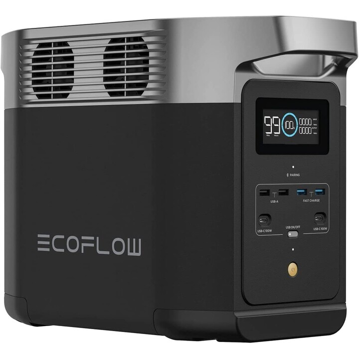 EcoFlow Delta 2 Lithium-Eisen-Phosphat (LiFePO4) 2200 W 12 kg
