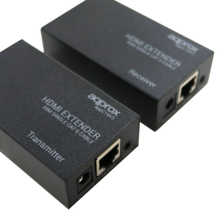 EXTENDER HDMI APROX. RJ45 5E-6 (50 M.) EDID