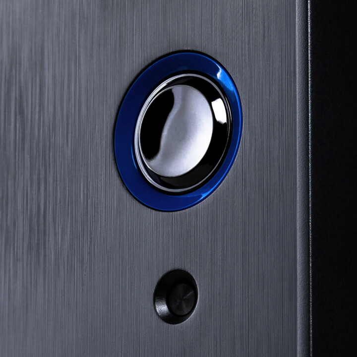 Akyga AK939BL Custodia per computer midi tower nera