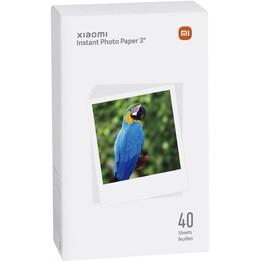 Xiaomi Instant Photo Paper 3 40 Folhas – Papel fotográfico para Xiaomi 1S Set
