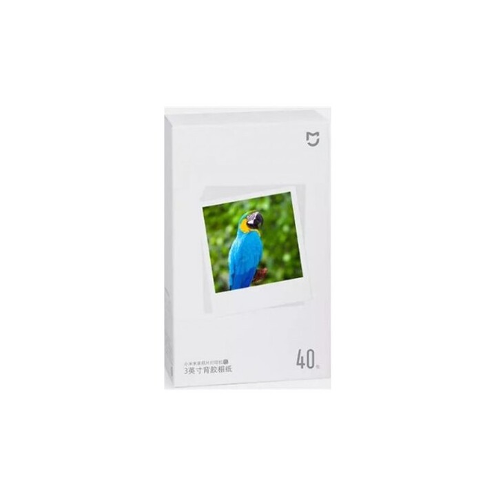 Xiaomi Instant Photo Paper 3 40 Hojas – Papel Fotográfico para Xiaomi 1S Set