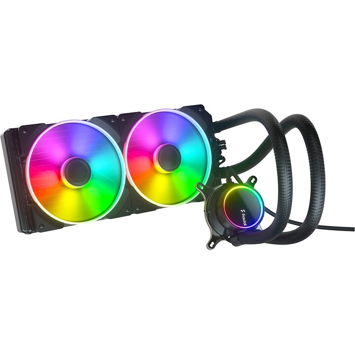 Fractal Design Celsius+ S28 Prisma - 280 mm (CPU-Wasserkühler, RGB, FD-W-2-S2802)