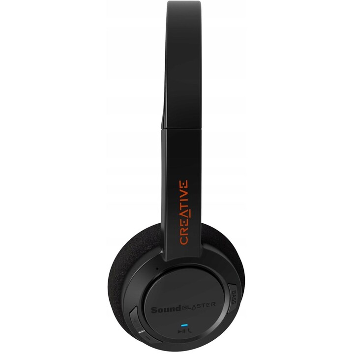 SOUND BLASTER CREATIVE JAM V2 Wireless Bluetooth Headphones, Black