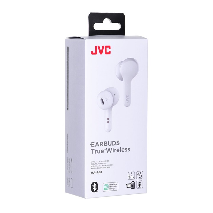 Cuffie Bluetooth JVC HAA-8TWU, bianche