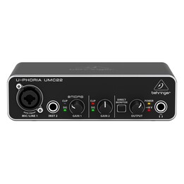 Behringer UMC22 Stereo Add-On Concert/Studio Preamplifier