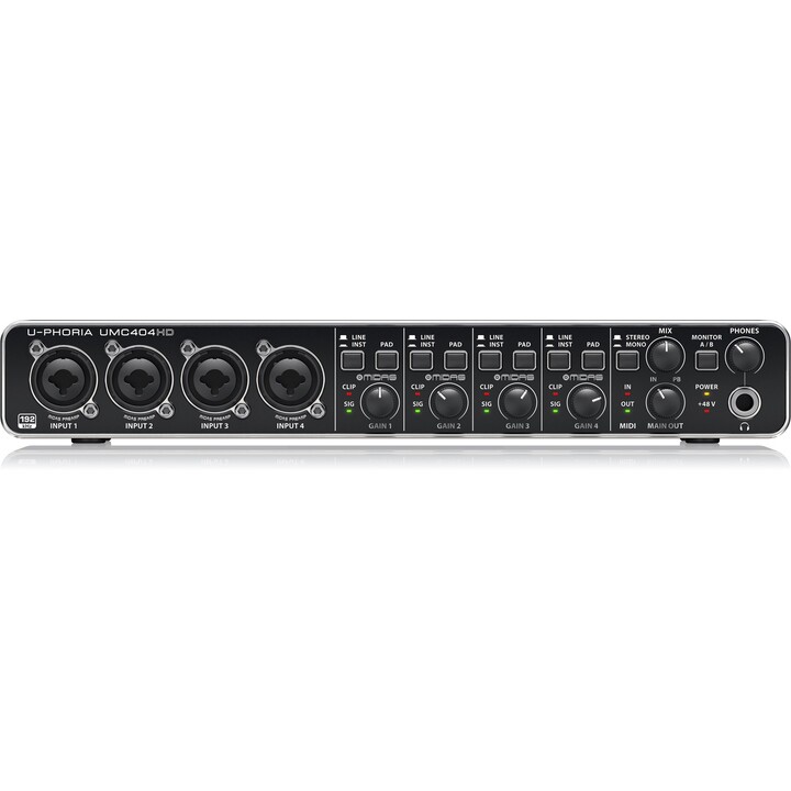 Behringer UMC404HD audio recording interface