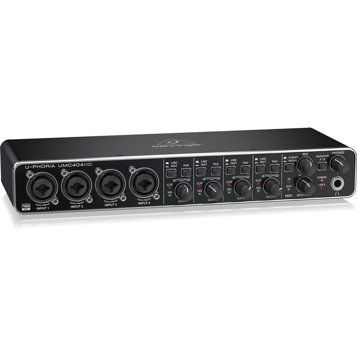 Behringer UMC404HD audio recording interface