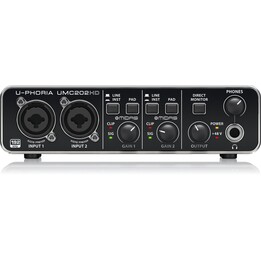 Behringer UMC202HD Enregistrement d'interfaces audio