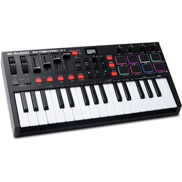 M-AUDIO Oxygen Pro Mini MIDI-Tastatur 32 Schlüssel USB Schwarz