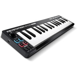 M-AUDIO Keystation Mini 32 MK3 teclado MIDI 32 llaves USB Negro, Blanco