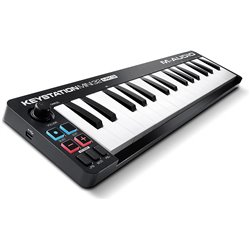 M-AUDIO Keystation Mini 32 MK3 clavier MIDI 32 touche(s) USB Noir, Blanc