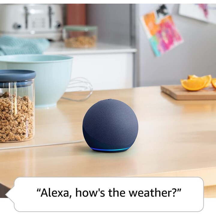 Amazon Echo Dot 5. Gen Blue - Alexa Smart Speaker