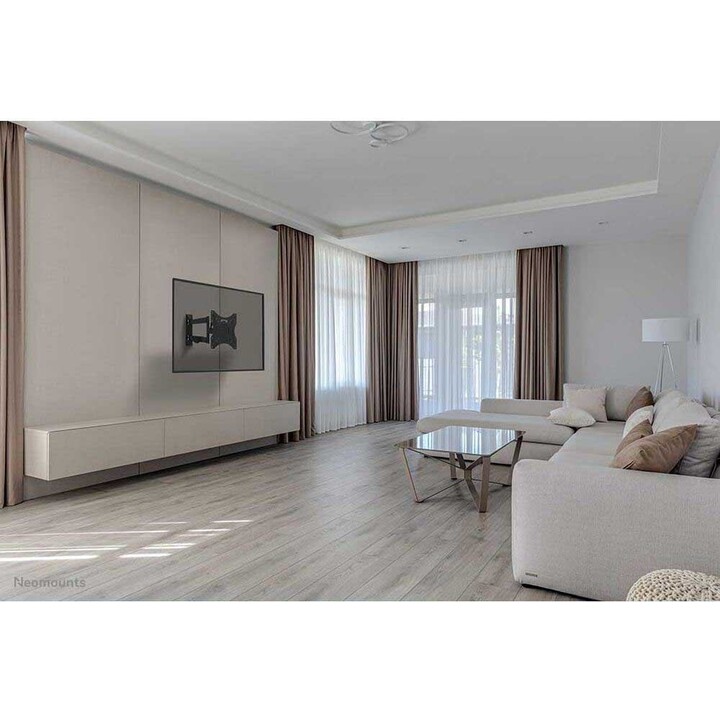 Neomounts Niveau 550 WL40-550BL12 Mur à montage TV complet, 32-55 pouces, max 35 kg, noir