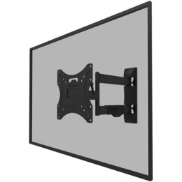 Neomounts Level-550 WL40-550BL12 Full Motion TV-Mount-Wand, 32-55 Zoll, max. 35 kg, schwarz