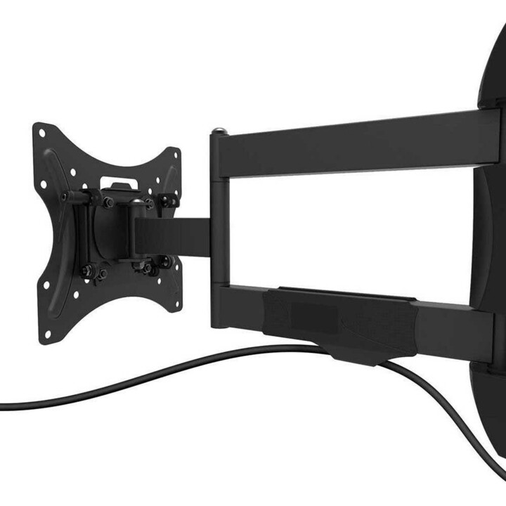 NEOMOunts Level-550 WL40-550BL12 Monte TV a movimento completo, 32-55 pollici, max 35 kg, nero