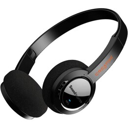 SOUND BLASTER CREATIVE JAM V2 Wireless Bluetooth Headphones, Black