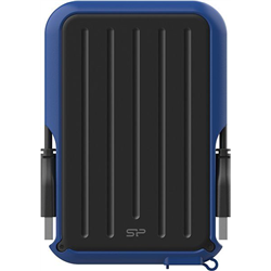 Silicon Power A66 disque dur externe 2000 GB Noir, Bleu