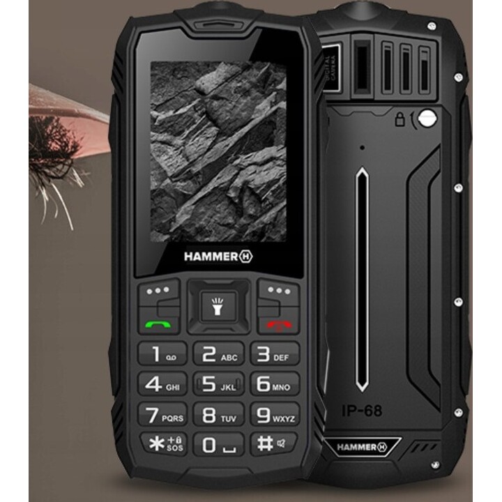 Hammer Rock 32GB Dual Sim Black