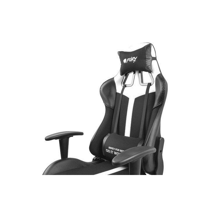 Sedia Da Gioco Fury Avenger Xl Nero E Bianco