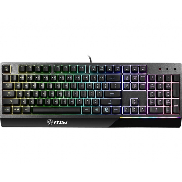 MSI Vigor GK30 keyboard USB QWERTY US International Black