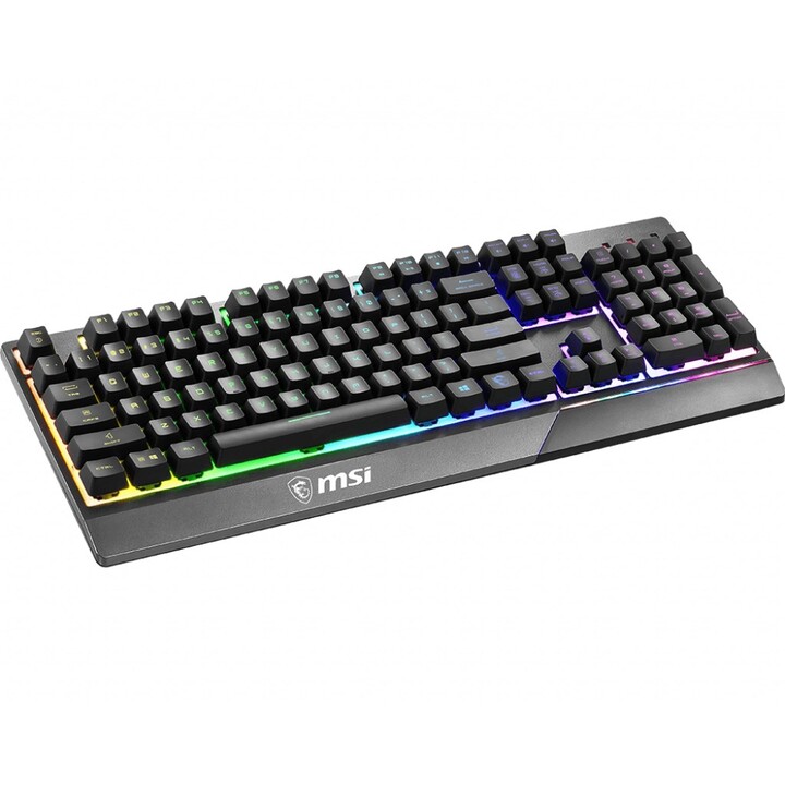 MSI Vigor GK30 keyboard USB QWERTY US International Black