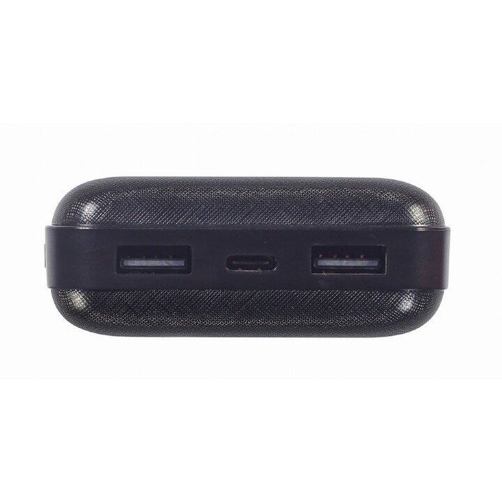 Gembird PB20-02 batería externa Polímero de litio 20000 mAh Negro